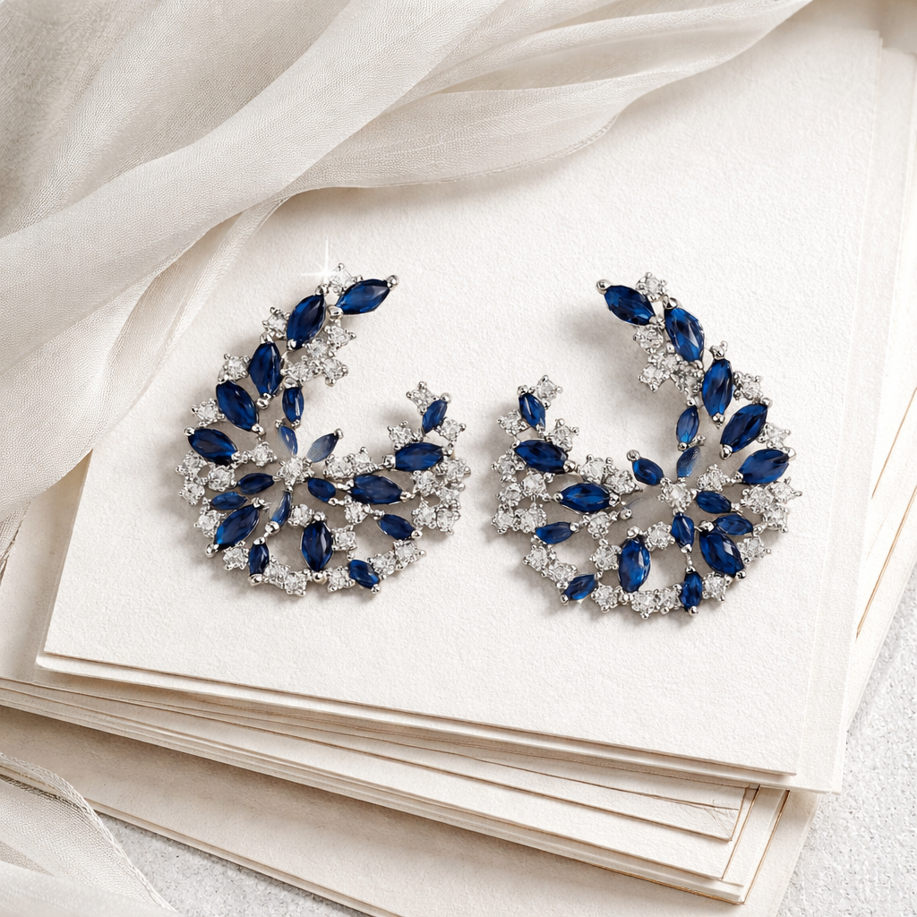 Anna Flower Earrings