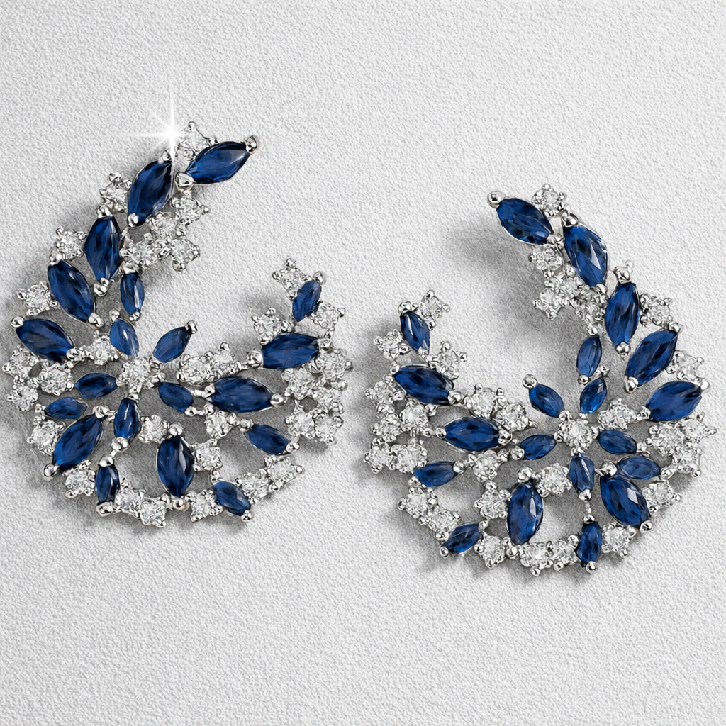 Anna Flower Earrings
