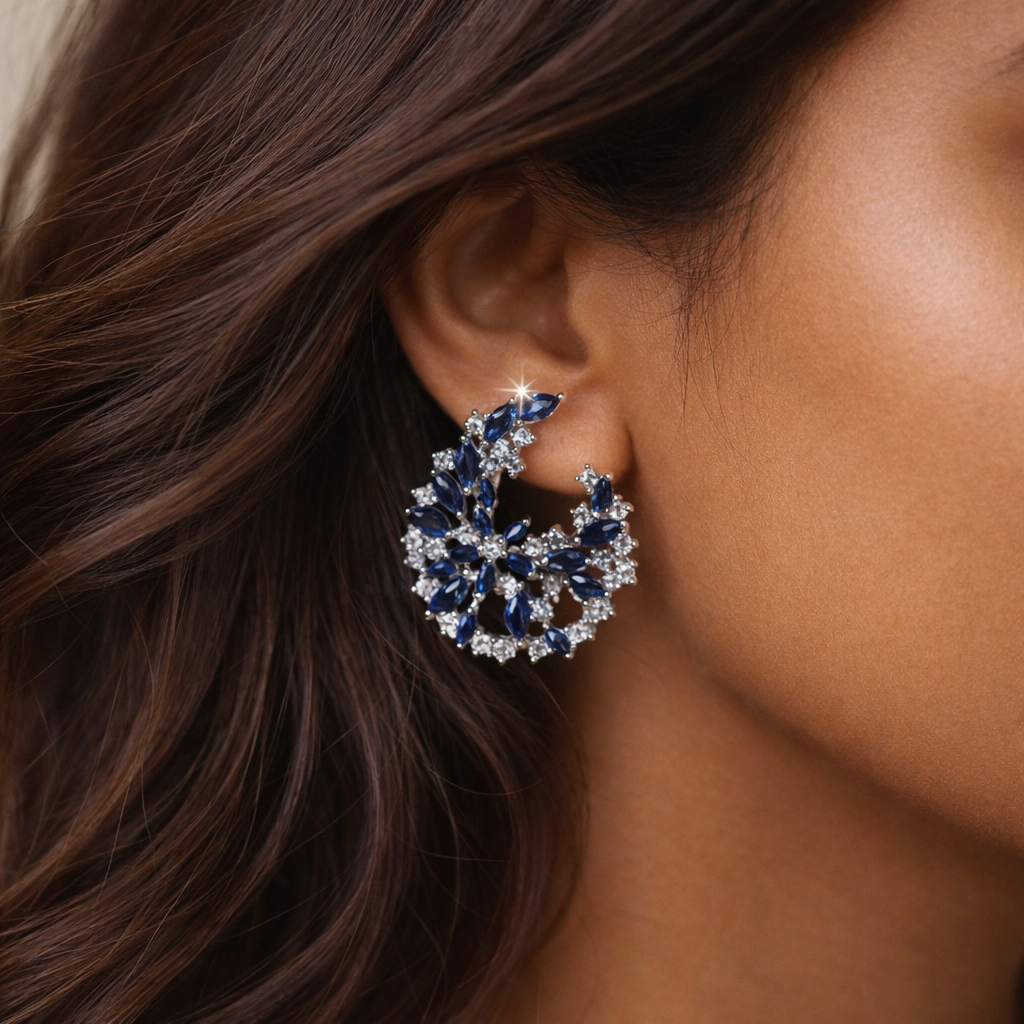 Anna Flower Earrings