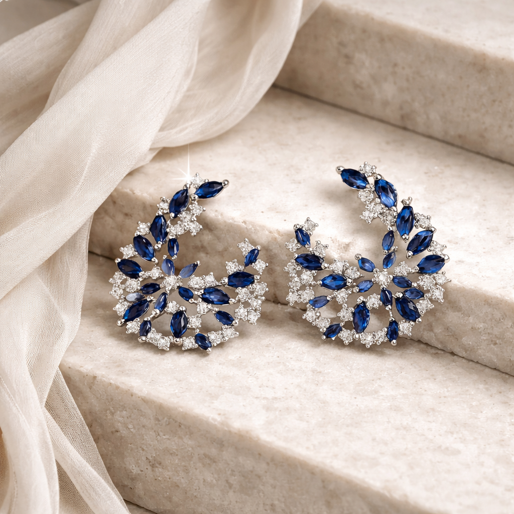Anna Flower Earrings