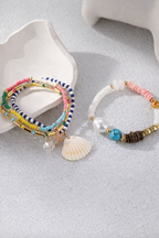 Beach Charms Stacked Bracelet
