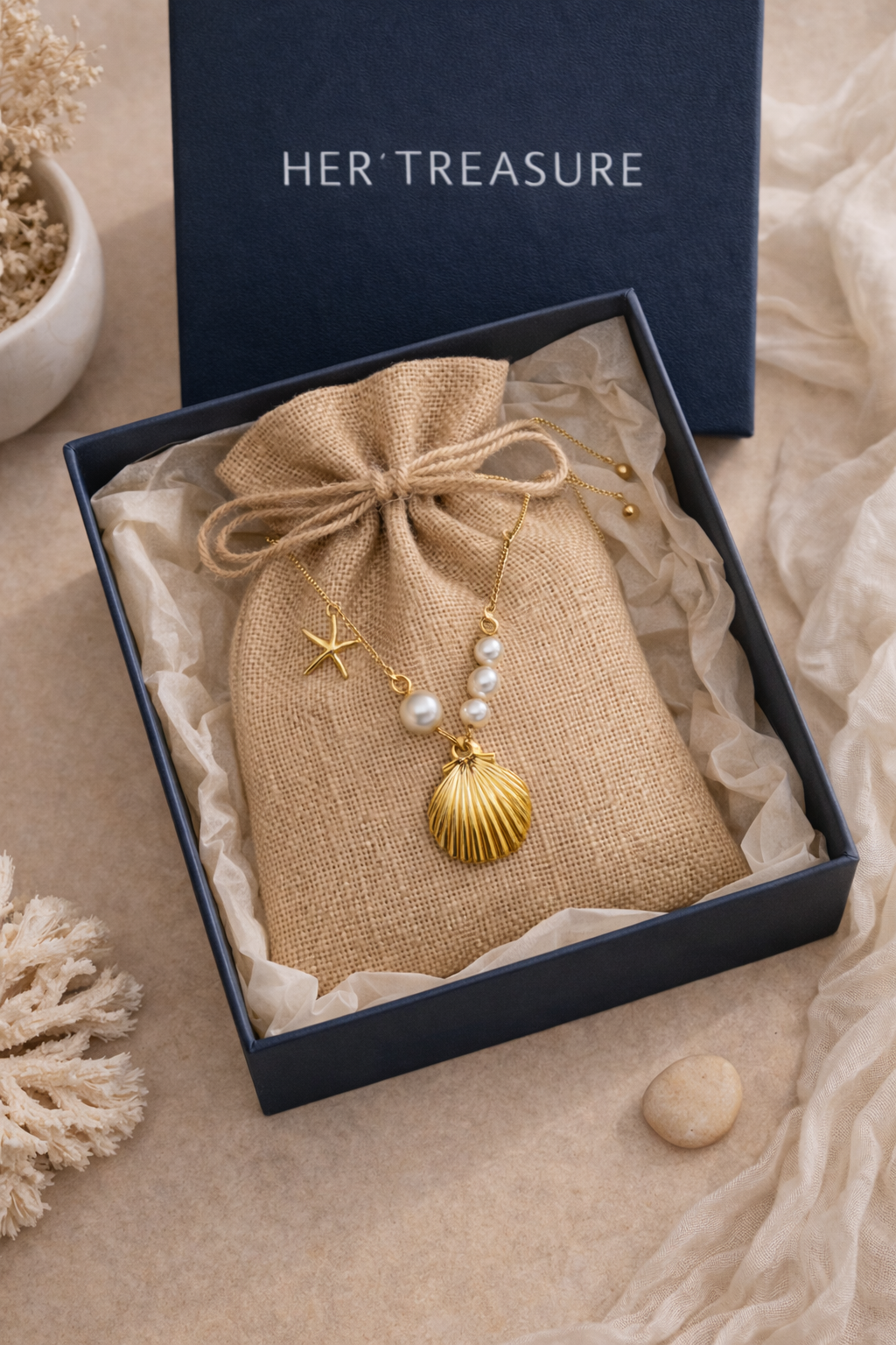 Beach Charms Necklace
