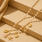 Bohemian Beach Charms Necklace