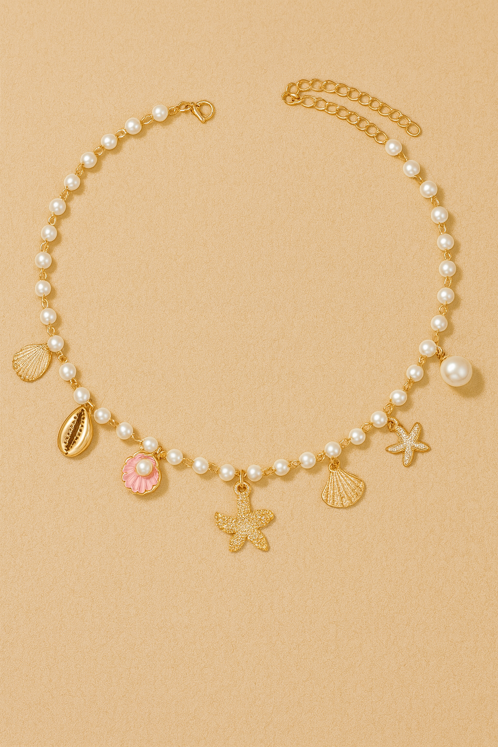 Bohemian Beach Charms Necklace