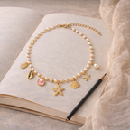 Bohemian Beach Charms Necklace