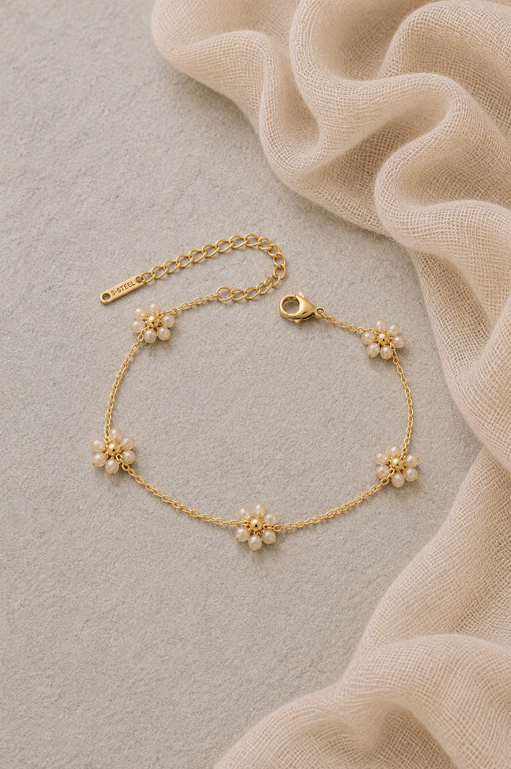 Braided Charms Bracelet