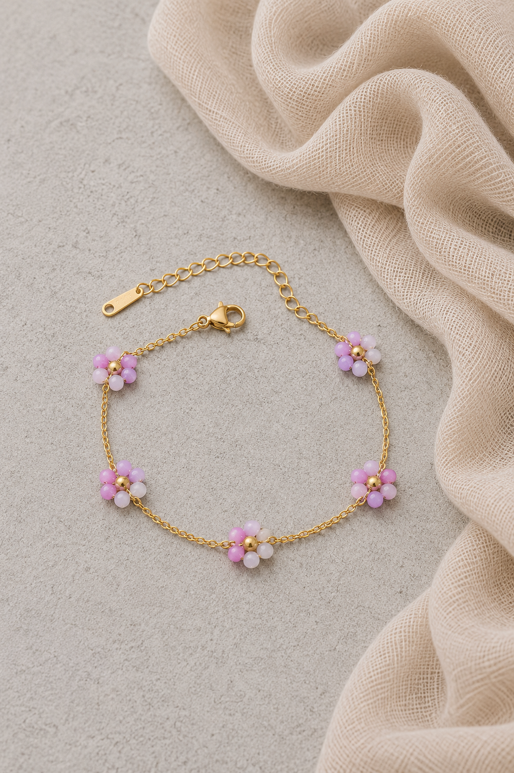 Braided Charms Bracelet