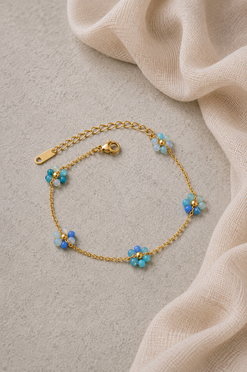 Braided Charms Bracelet