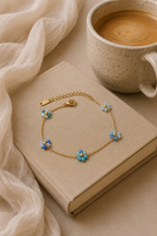 Braided Charms Bracelet