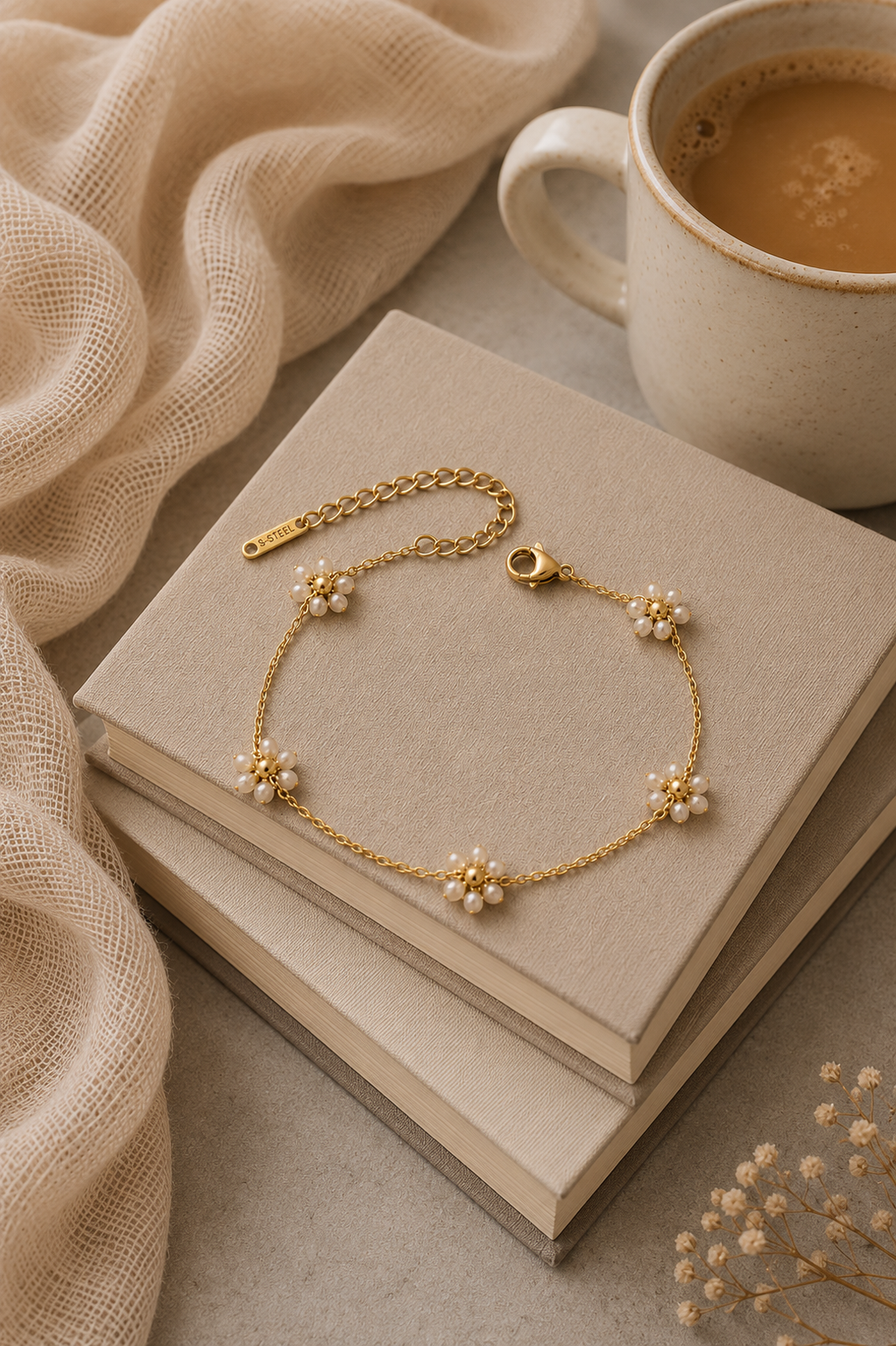 Braided Charms Bracelet