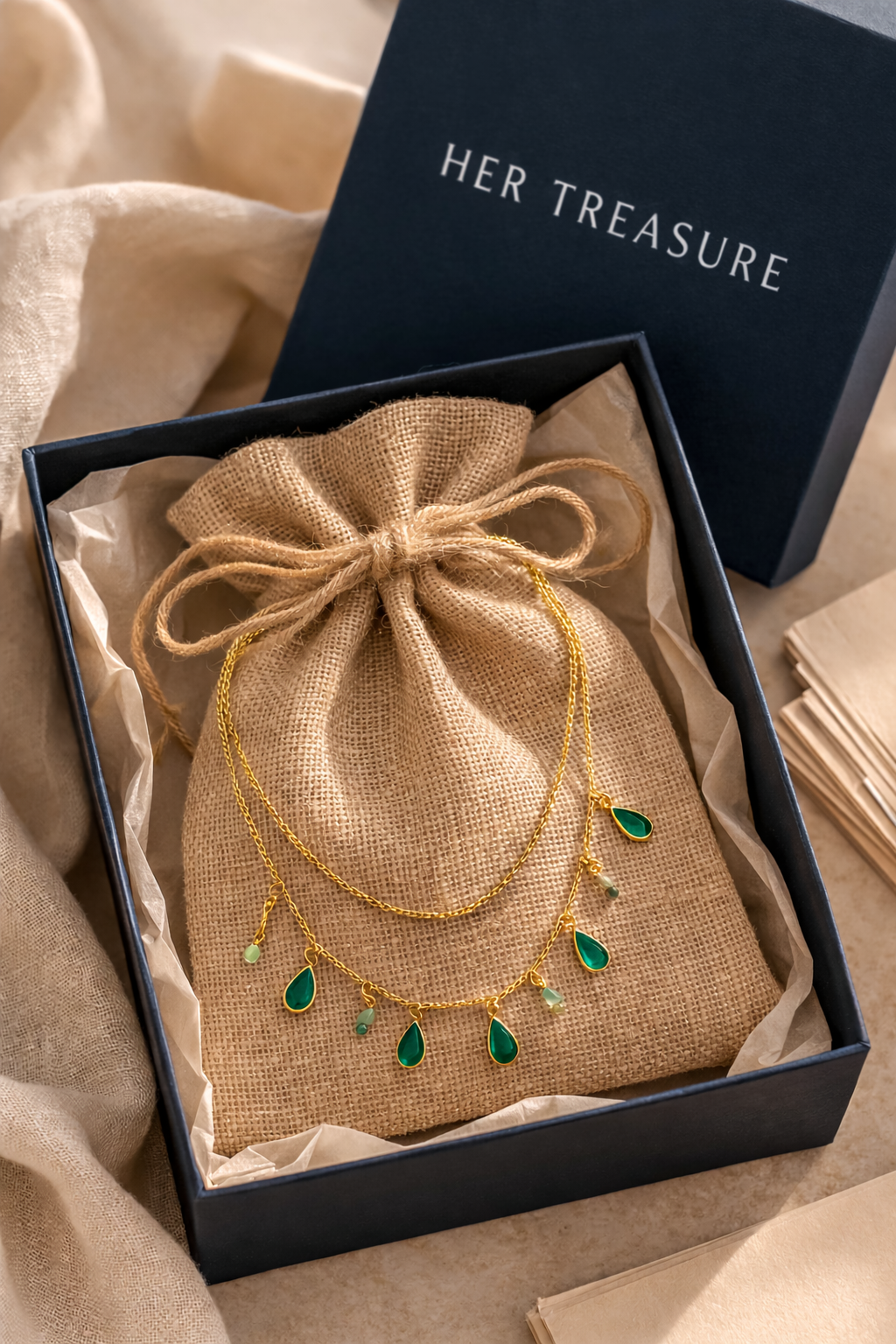 Misu Charms Layered Necklace
