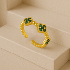 Flower Diamond Ring