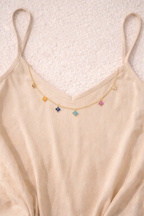 Colorful Clover Necklace