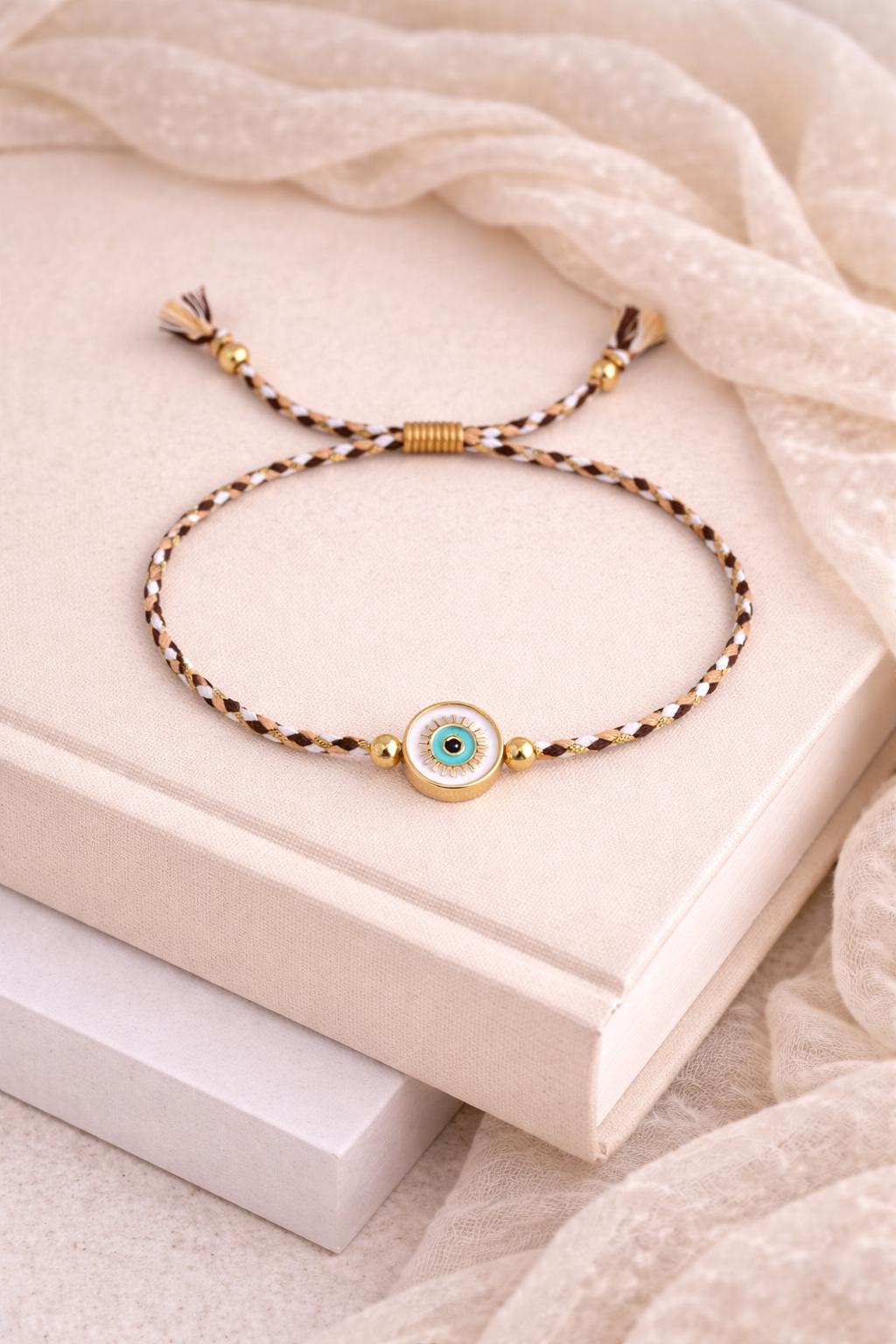 Evil Eye Braided Bracelet