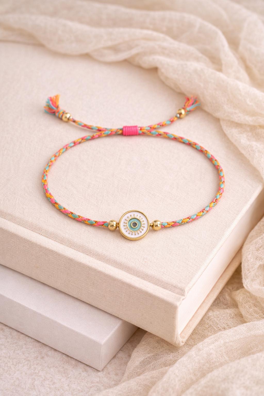 Evil Eye Braided Bracelet