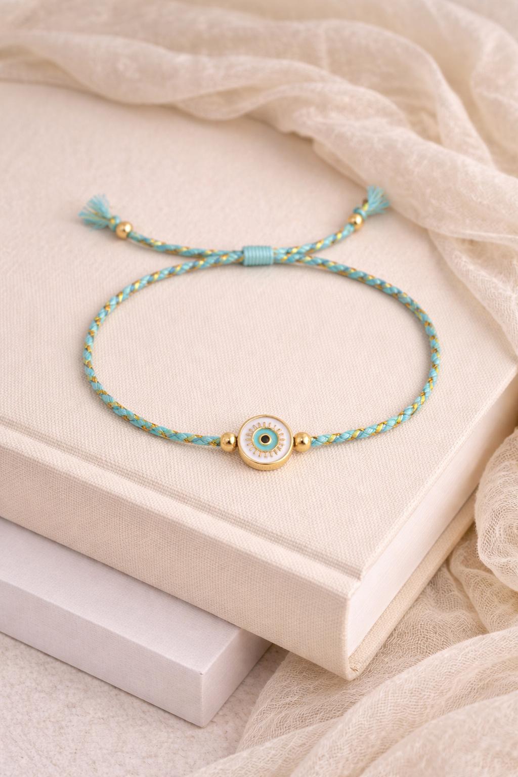 Evil Eye Braided Bracelet