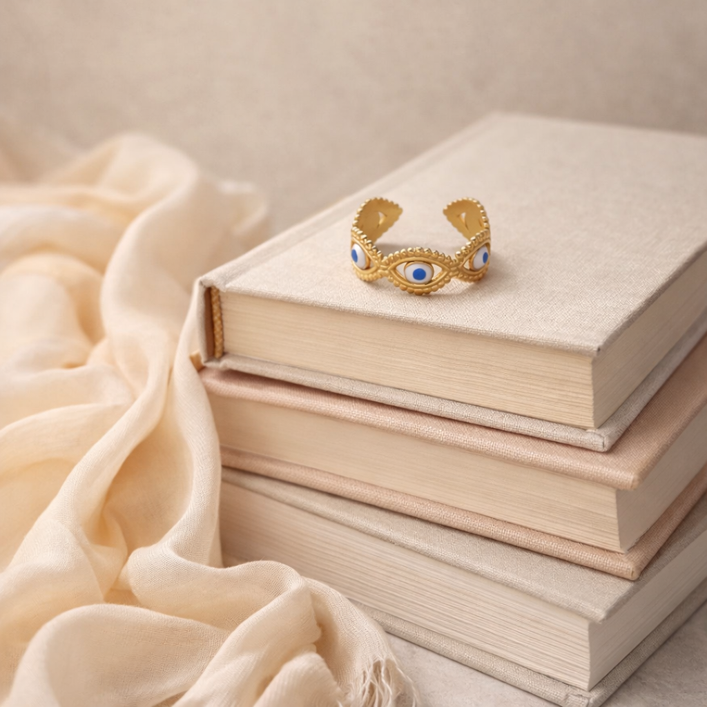 Evil Eye Decor Ring