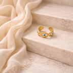 Evil Eye Decor Ring