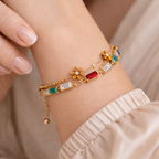 Flower Bead Bracelet