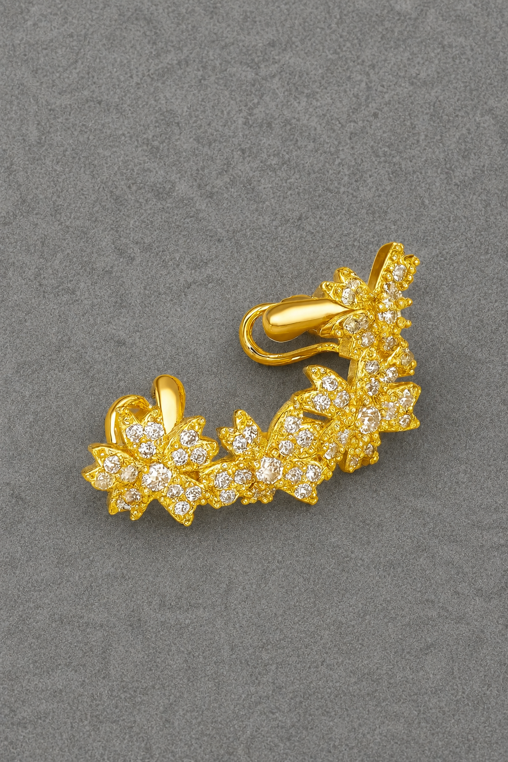 Flower Ear Cuff