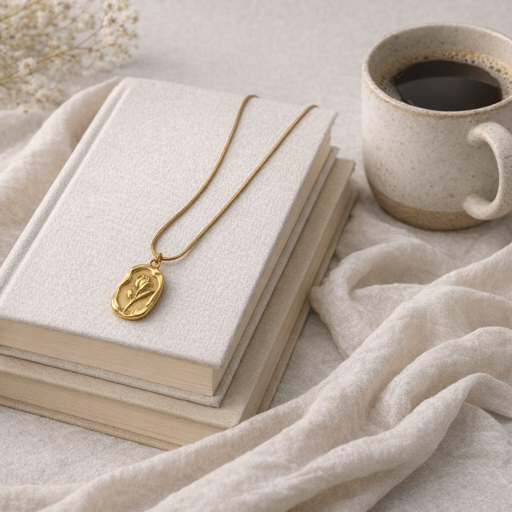 Flower Pendant Necklace