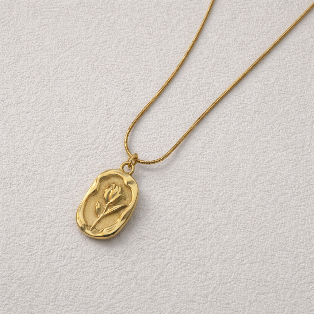 Flower Pendant Necklace