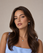 Heart Flower Earrings