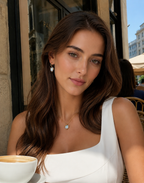 Heart Flower Earrings