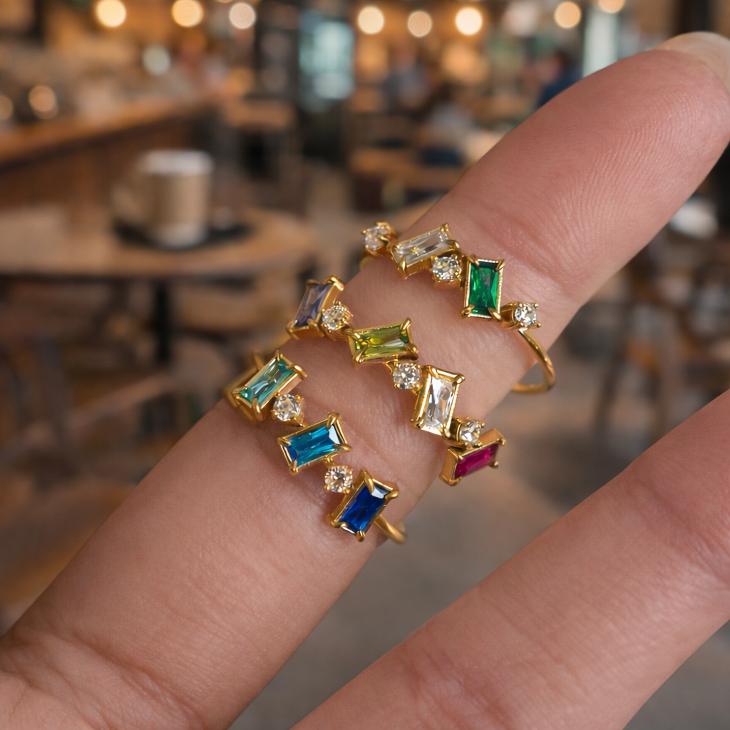Zari Gemstone Ring