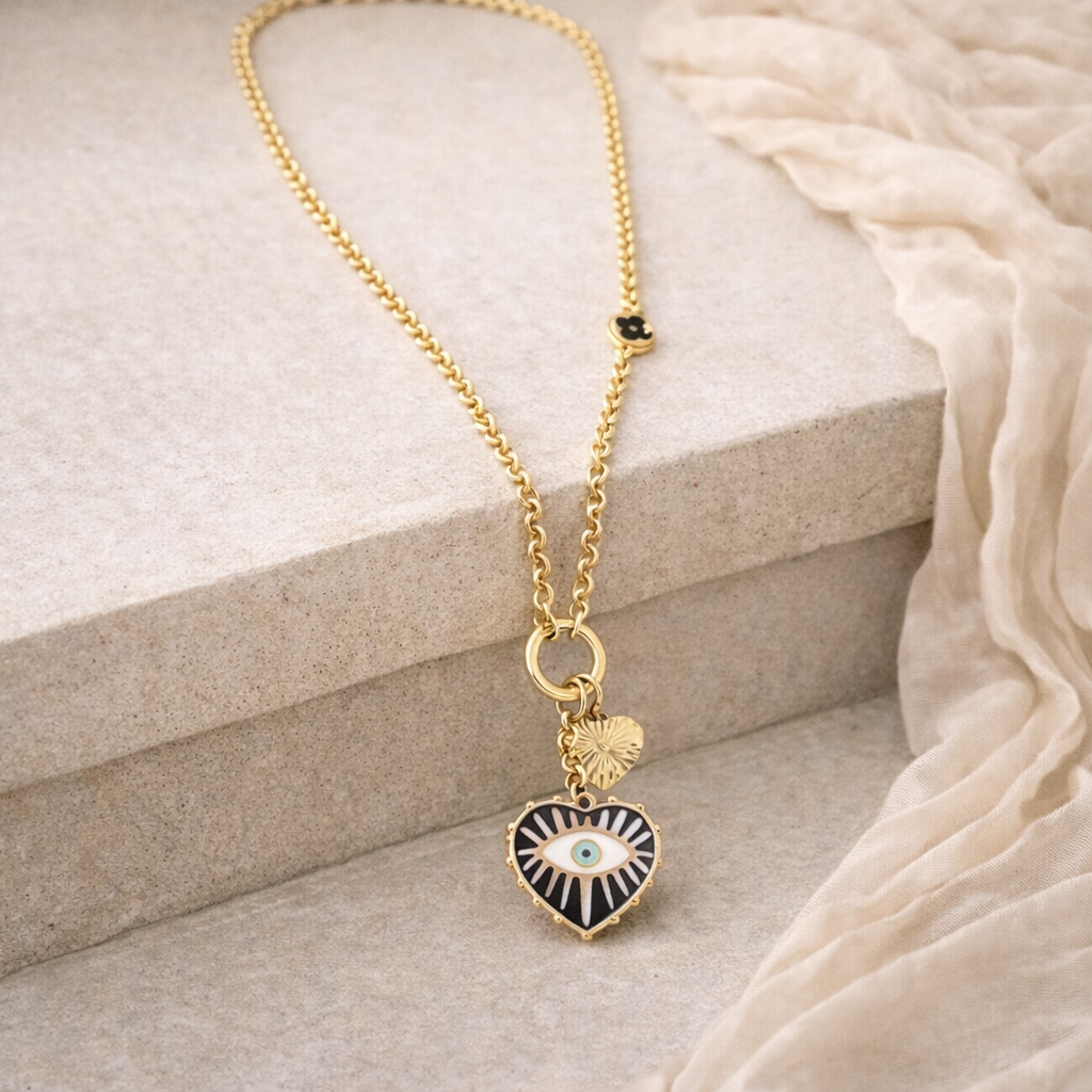 Evil Eye Charms Pendant Necklace