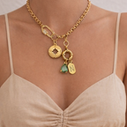 Initial Charms Necklace