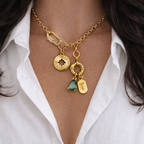 Initial Charms Necklace