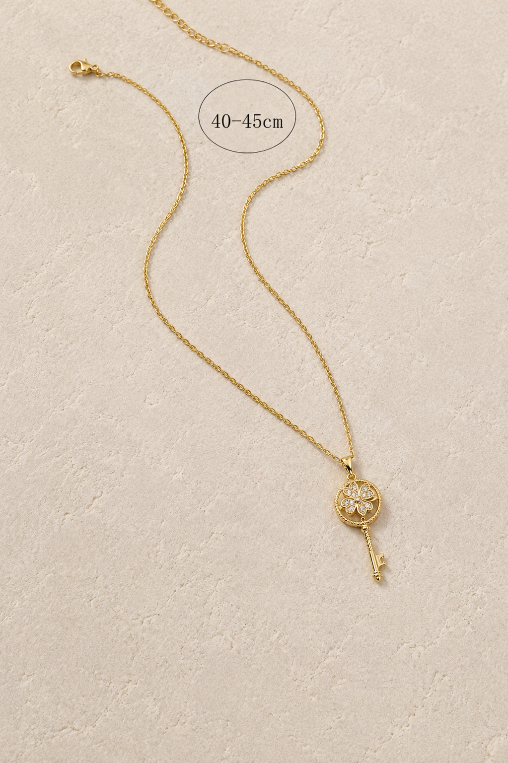 Key Chain Pendant Necklace