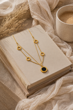 Link Layered Charms Necklace