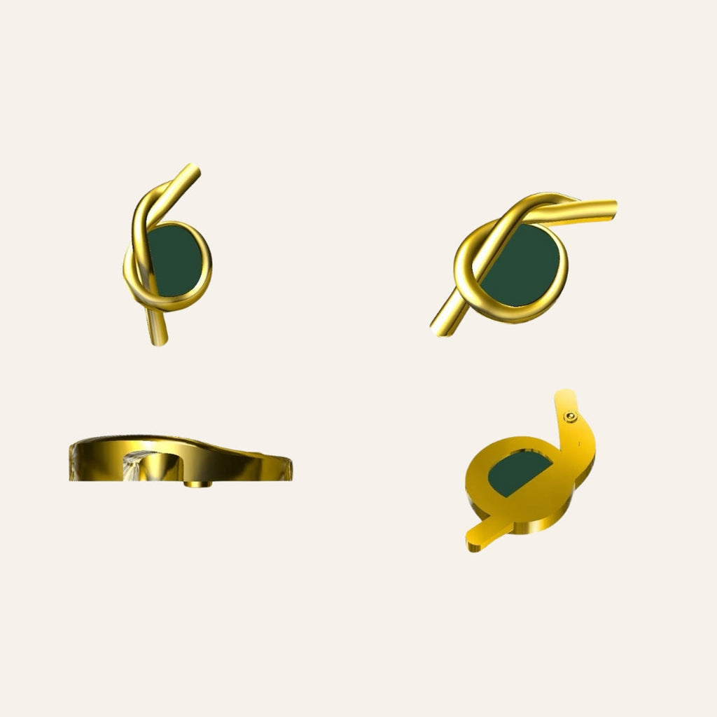 Lola Malachite Earrings