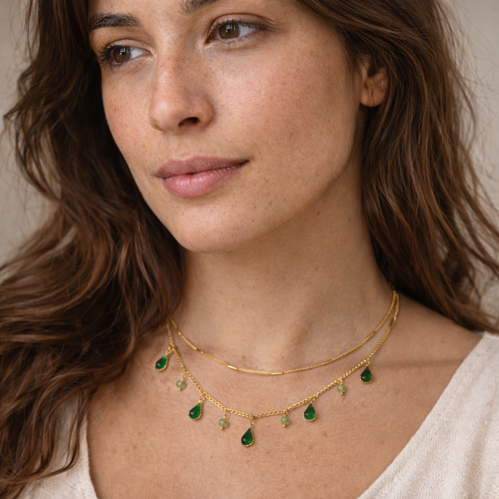 Misu Charms Layered Necklace