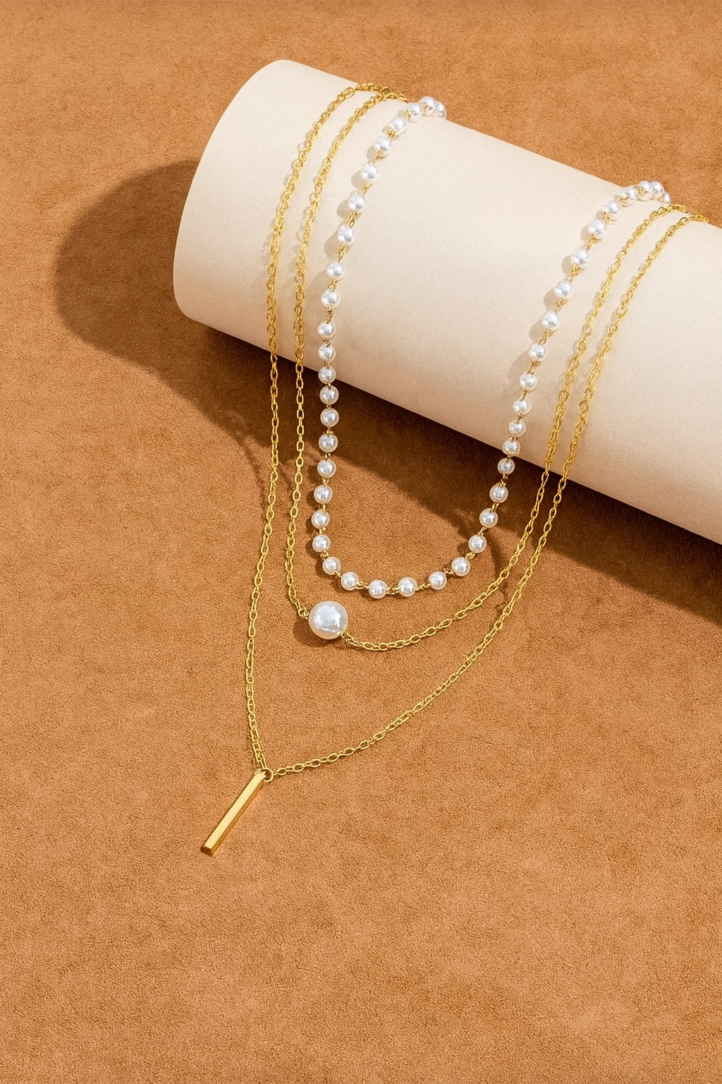 Multi-Layer Pearl Necklace