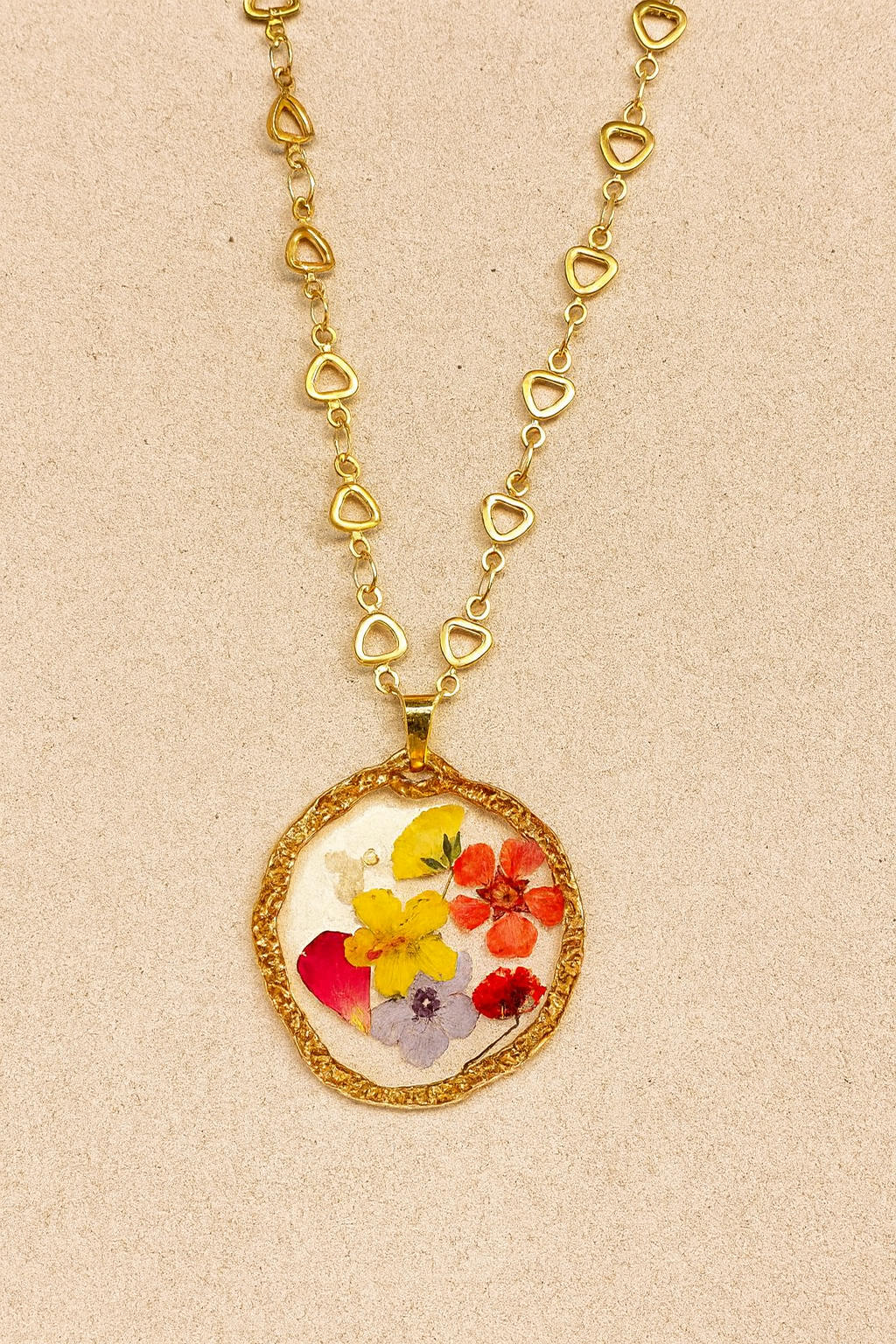 Flower Pendant Necklace