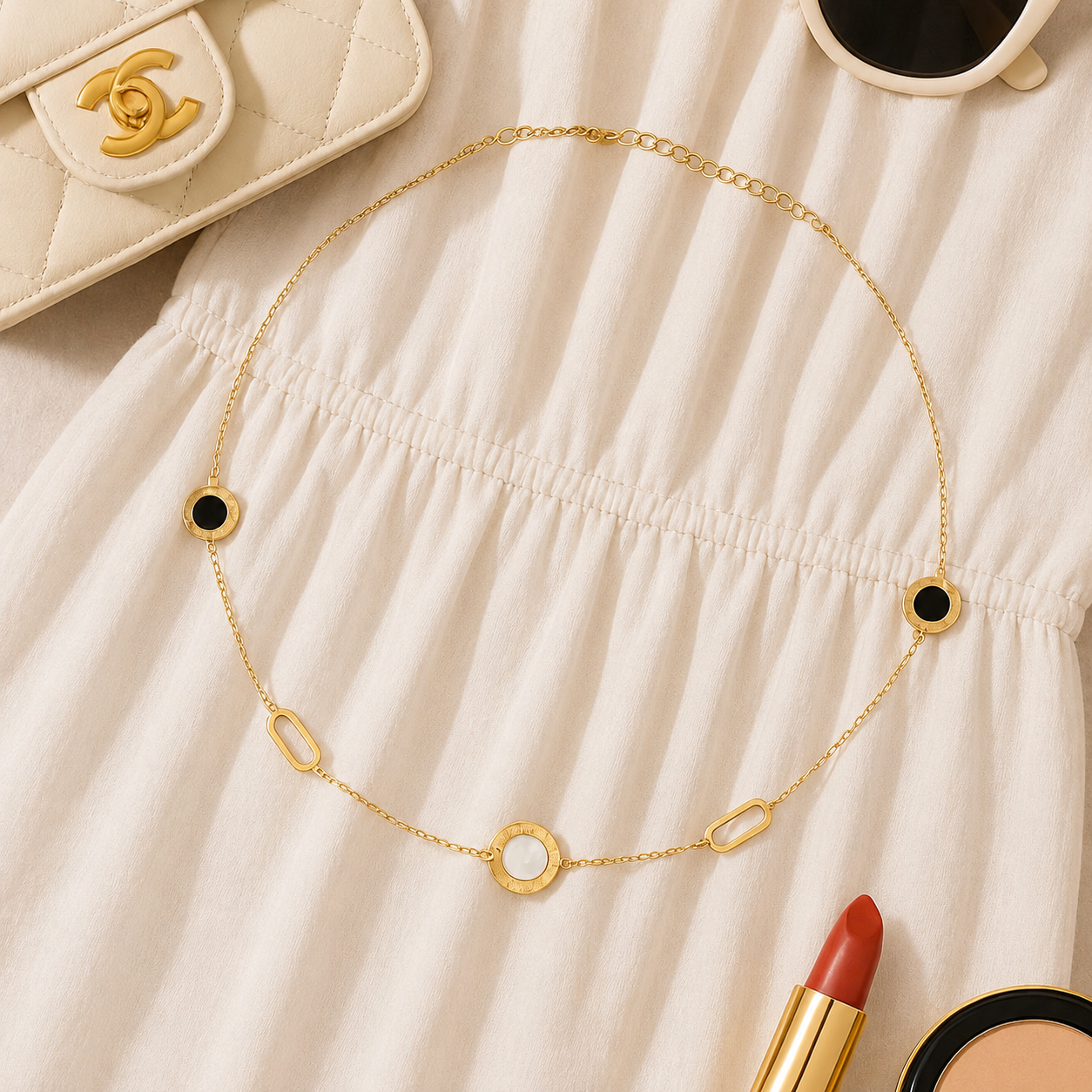 Round Charms Necklace