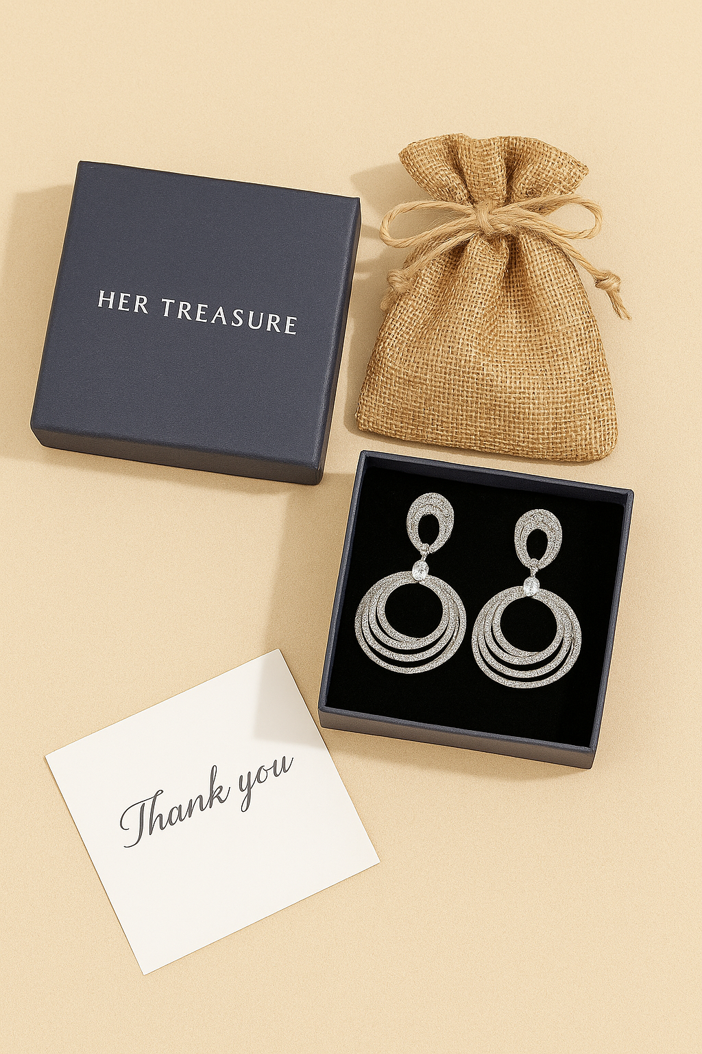 Scarlett Zircon Earrings