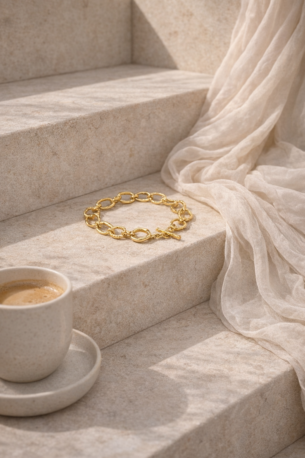 Textured Chunky Bracelet