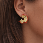 Upcycled Pencil Shavings Earrings
