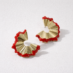 Upcycled Pencil Shavings Earrings