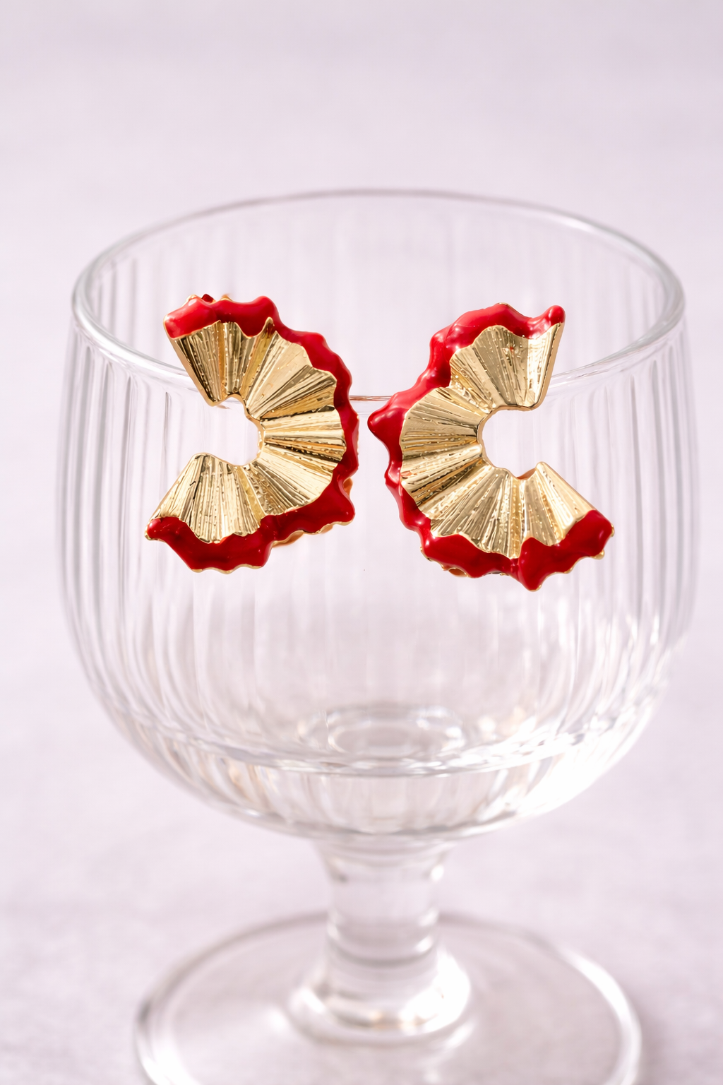 Upcycled Pencil Shavings Earrings