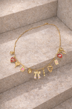 Bow Charms Necklace