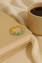 Braided Flower Ring