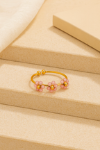 Braided Flower Ring