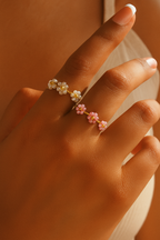 Braided Flower Ring