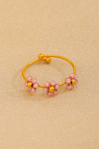 Braided Flower Ring