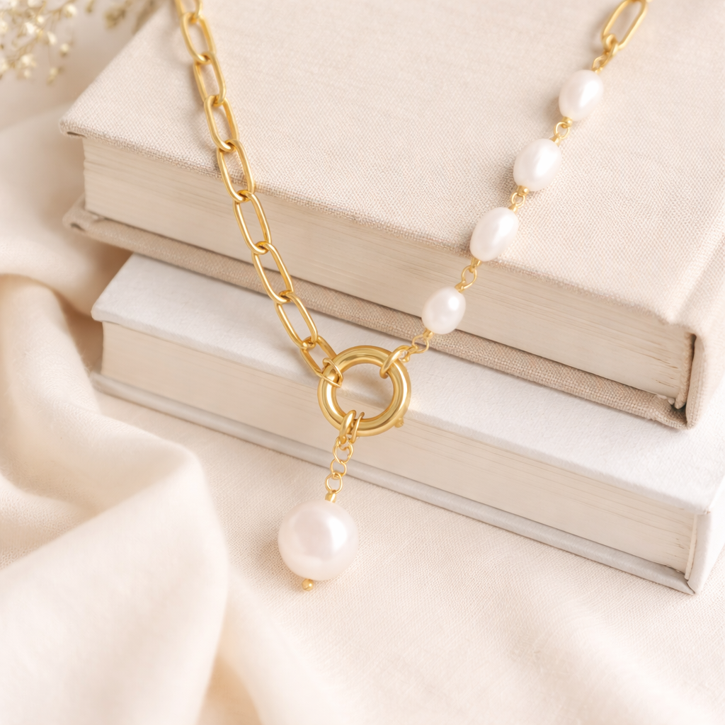 Calista Pearl Necklace